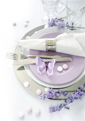 Butterfly Wedding Place Settings