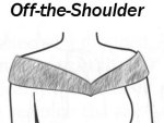 Off Shoulder Neckline