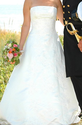 A-Line Princess Style Wedding Dress