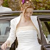 A-Line Taffeta Wedding Dress
