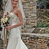 Beaded A-Line Wedding Dress with Chapel Train