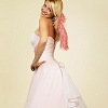 A-Line Wedding Dress in Pink