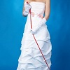 Layered Sheath Style Wedding Dress