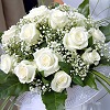 Winter White Roses Bouquet