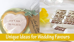 Unique Ideas for Wedding Favours